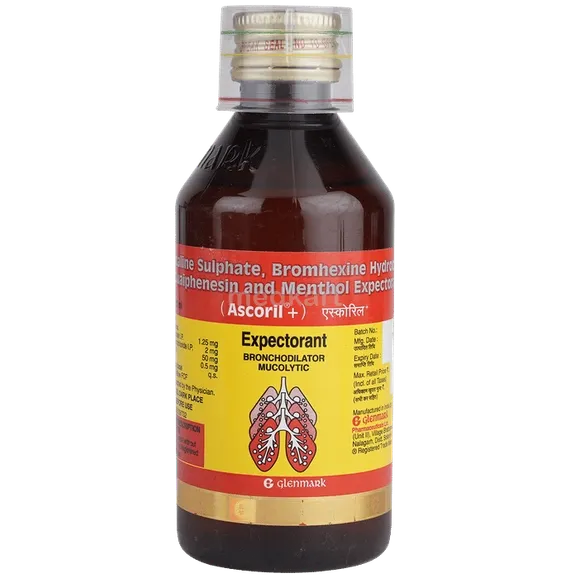 ascoril plus expectorant 120 ml